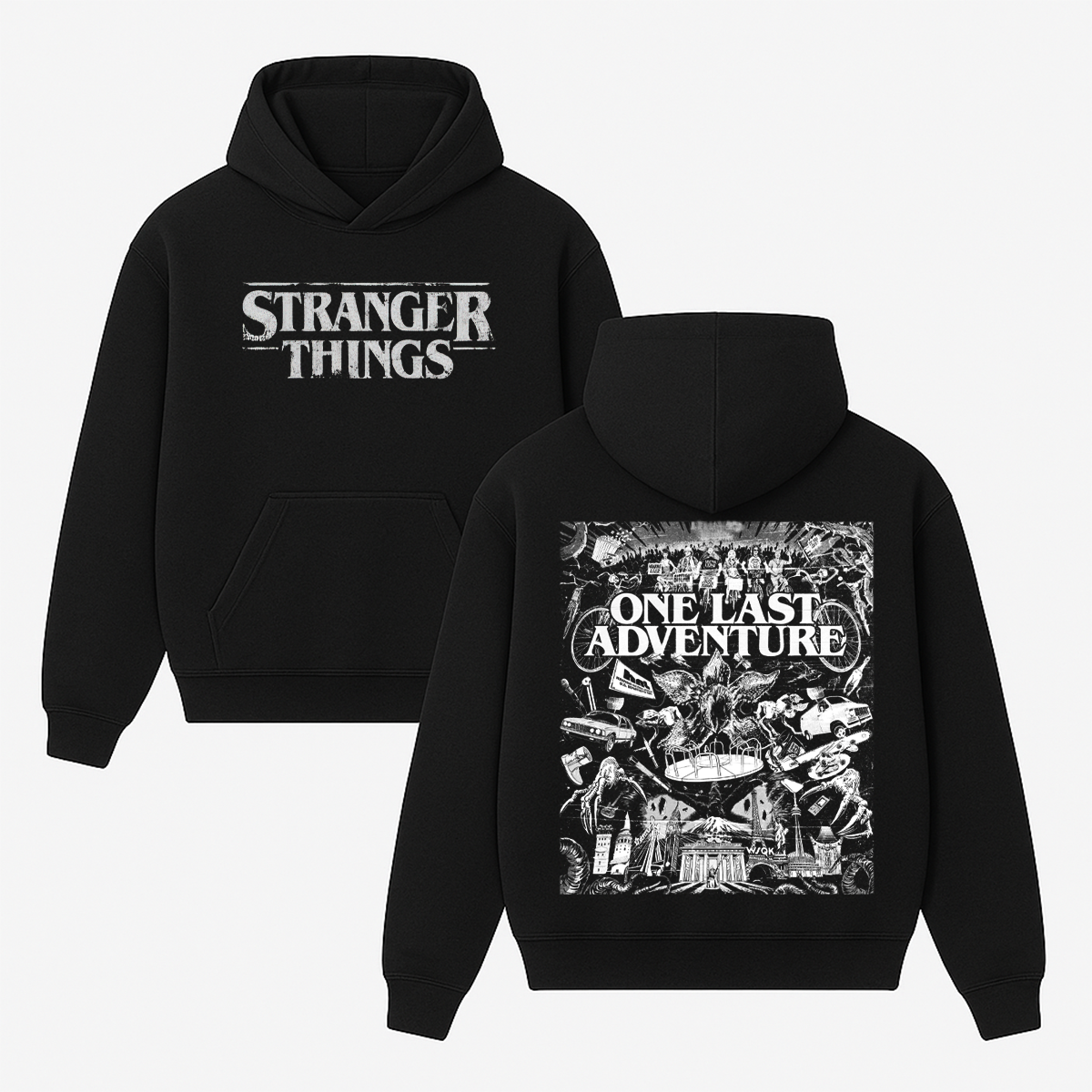 Stranger Things One Last Adventure Unisex Hoodie