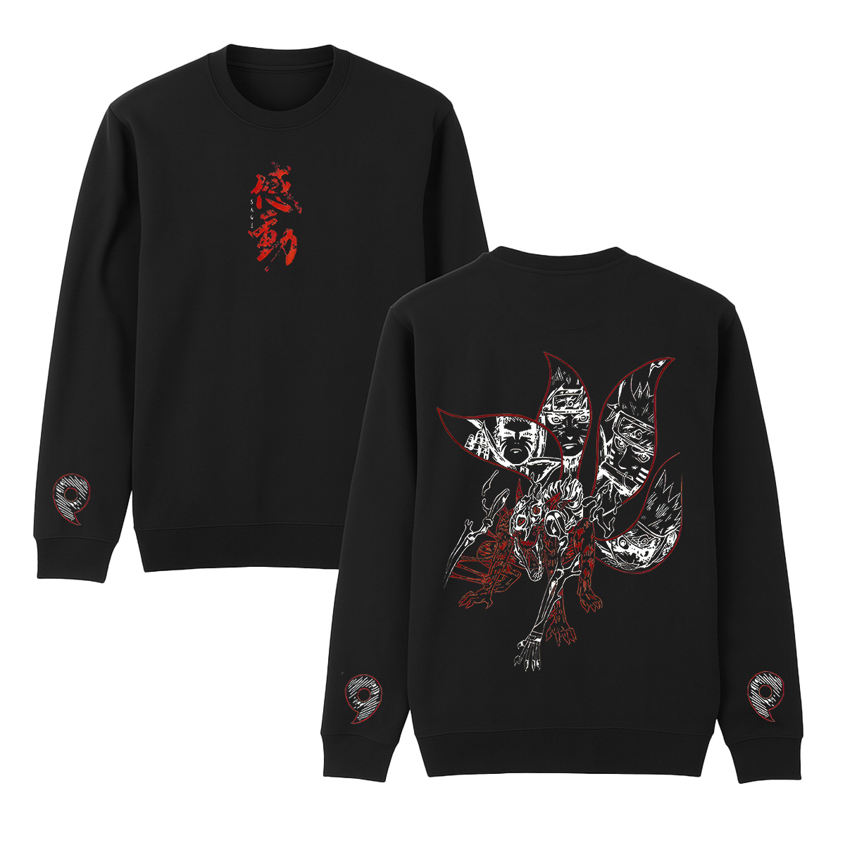 Naruto Kurama Unisex Washed T-Shirt