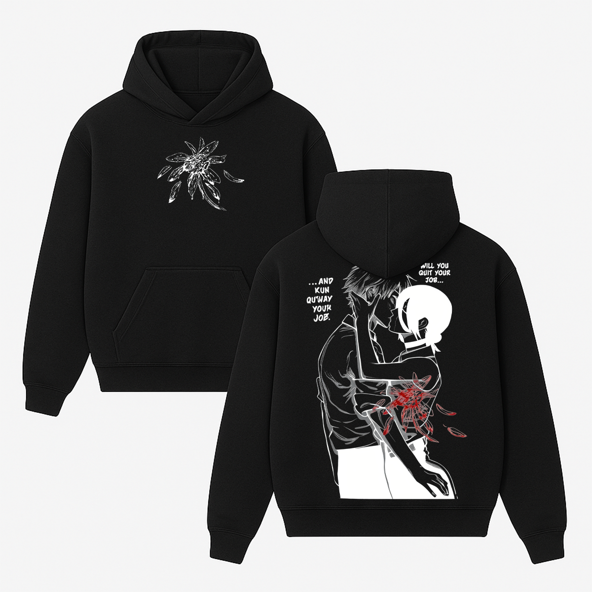 Chainsaw Man Denji & Reze Unisex Unisex Hoodie