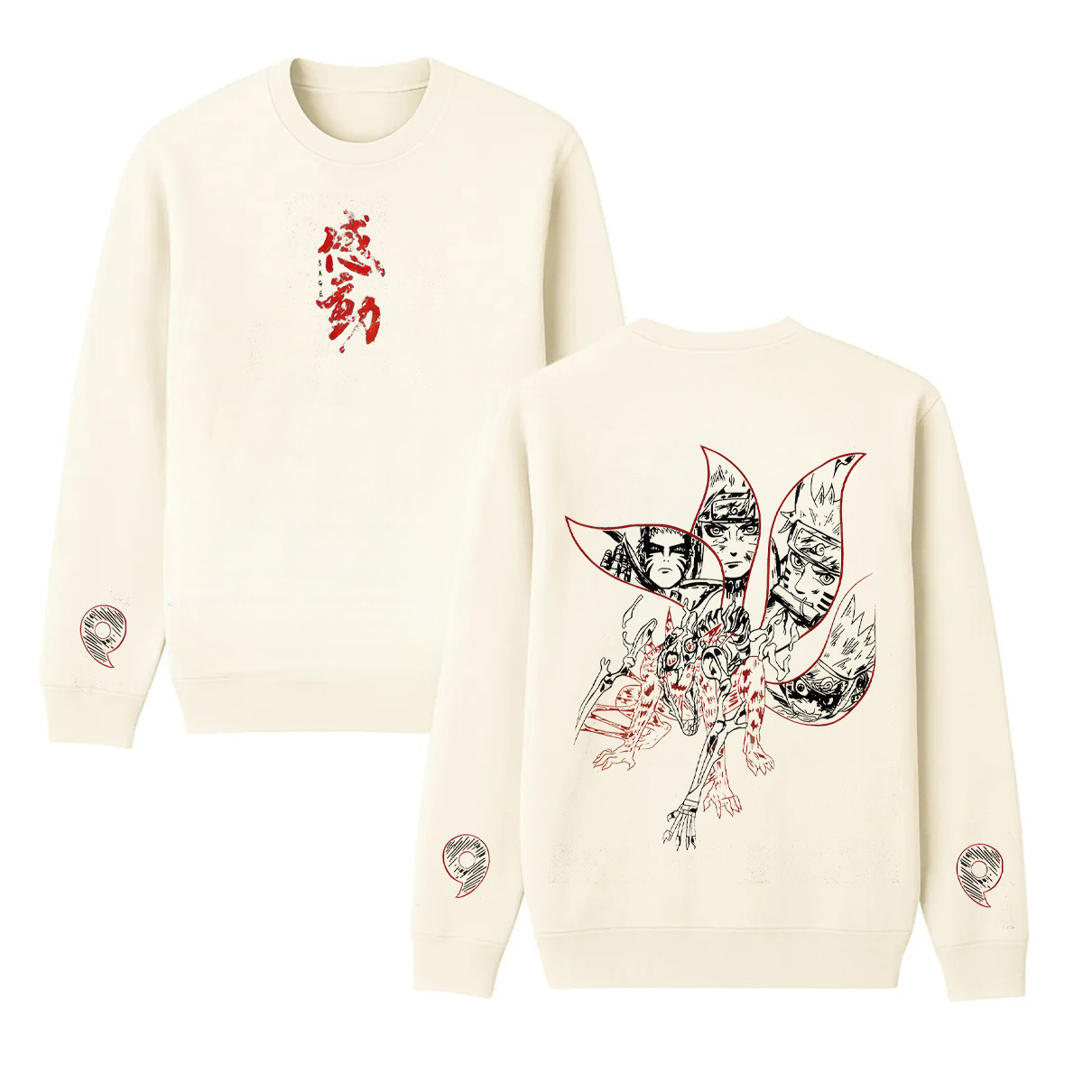 Naruto Kurama Unisex Washed T-Shirt