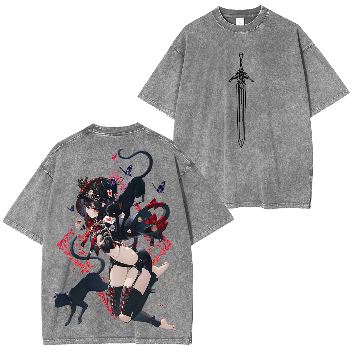 Zenless Zone Zero Printed Unisex Washed T-Shirt