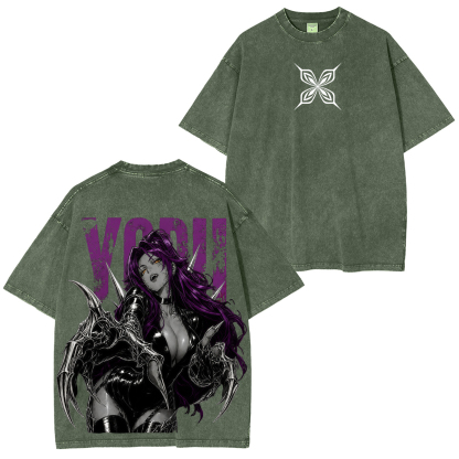 Albedo Loyalty: Explore Printed Unisex Washed T-Shirt
