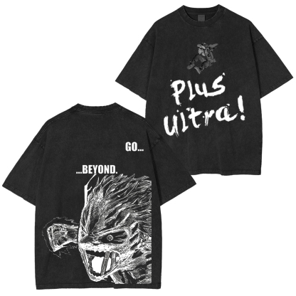 My Hero Academia Plus Ultra Unisex Washed T-Shirt