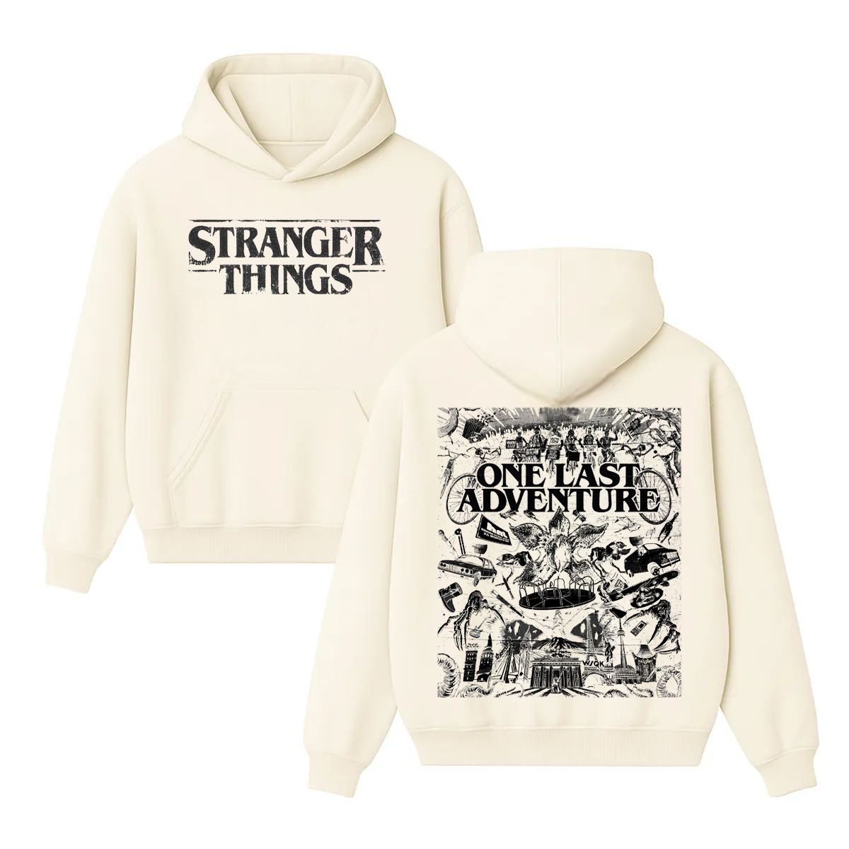 Stranger Things One Last Adventure Unisex Hoodie