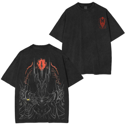 The Lord of the Rings Sauron Unisex Washed T-Shirt