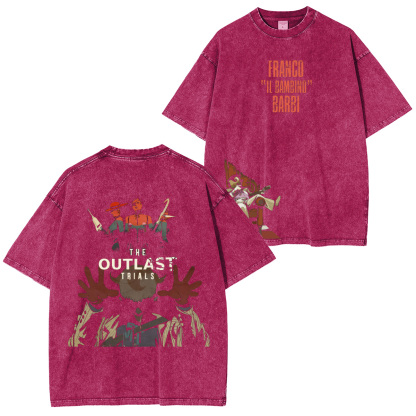 The Outlast Trials The Toy Factory Mother Gooseberry Unisex Washed T-Shirt