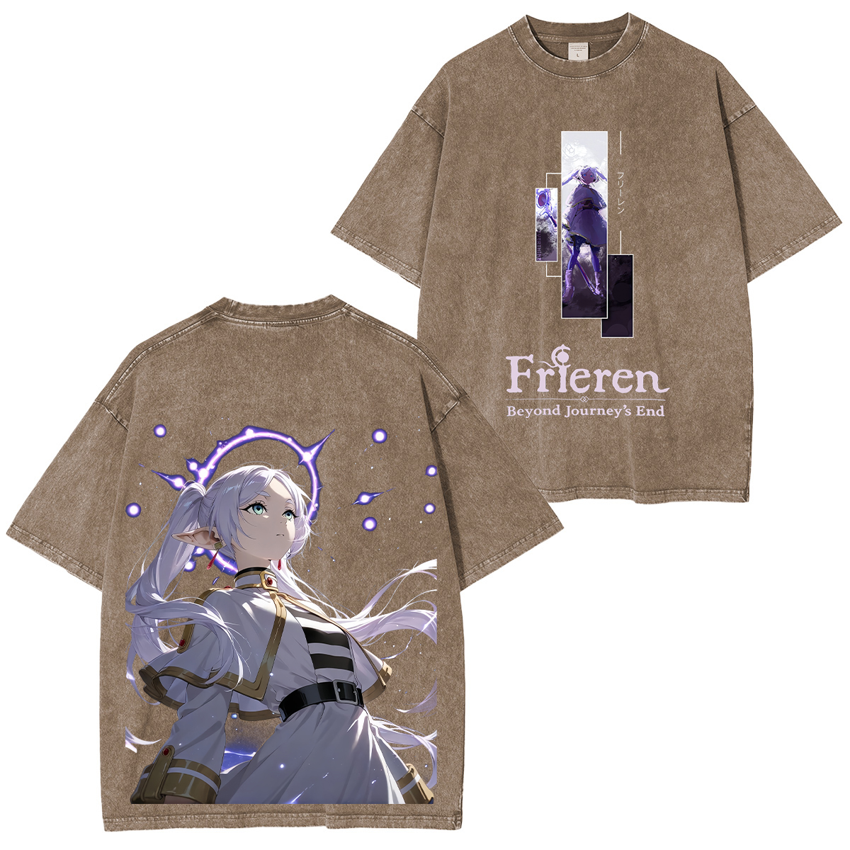Frieren: Beyond Journey's End Unisex Washed T-Shirt