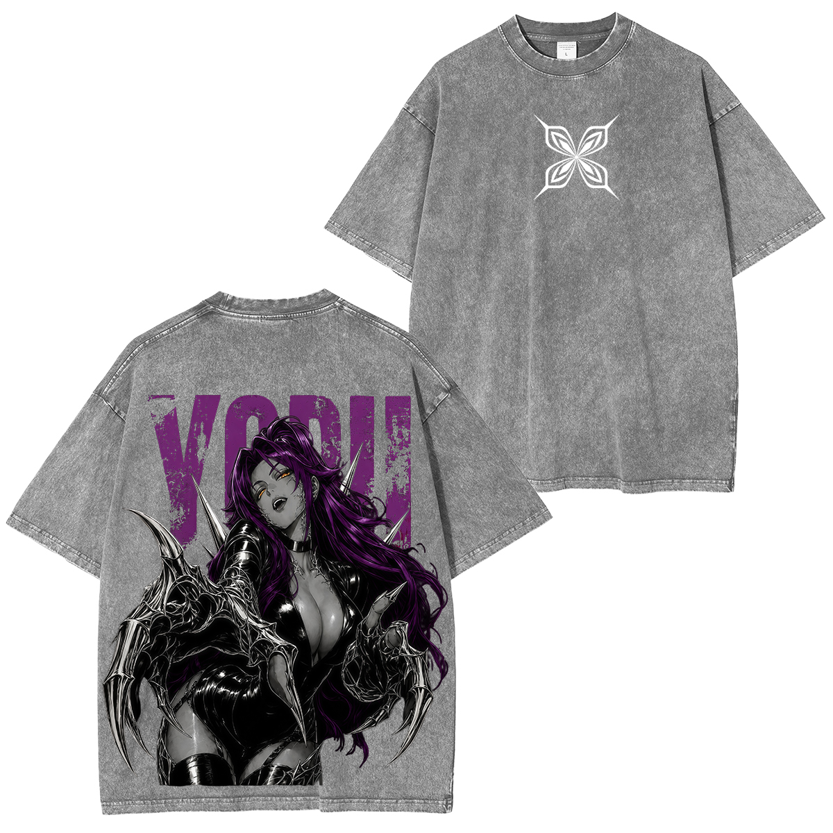 Albedo Loyalty: Explore Printed Unisex Washed T-Shirt