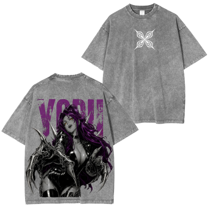Albedo Loyalty: Explore Printed Unisex Washed T-Shirt