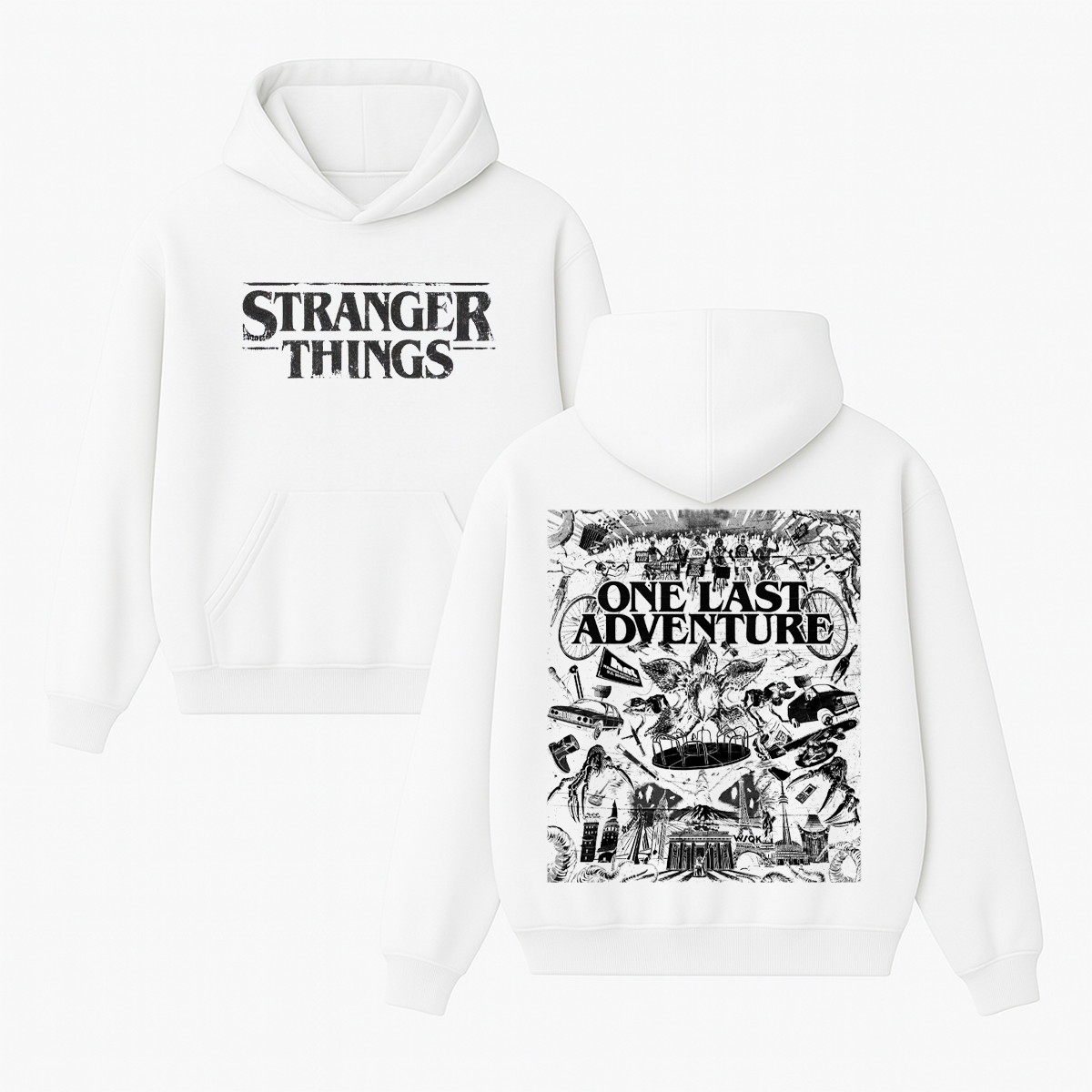 Stranger Things One Last Adventure Unisex Hoodie