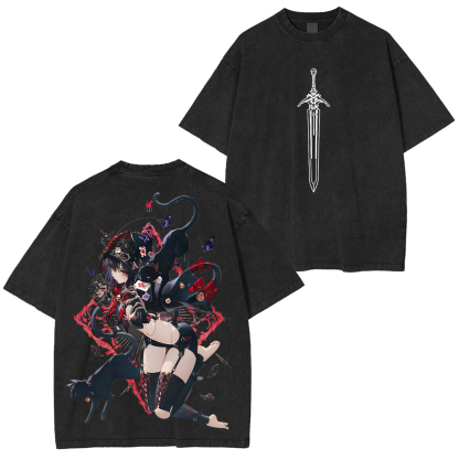 Zenless Zone Zero Printed Unisex Washed T-Shirt