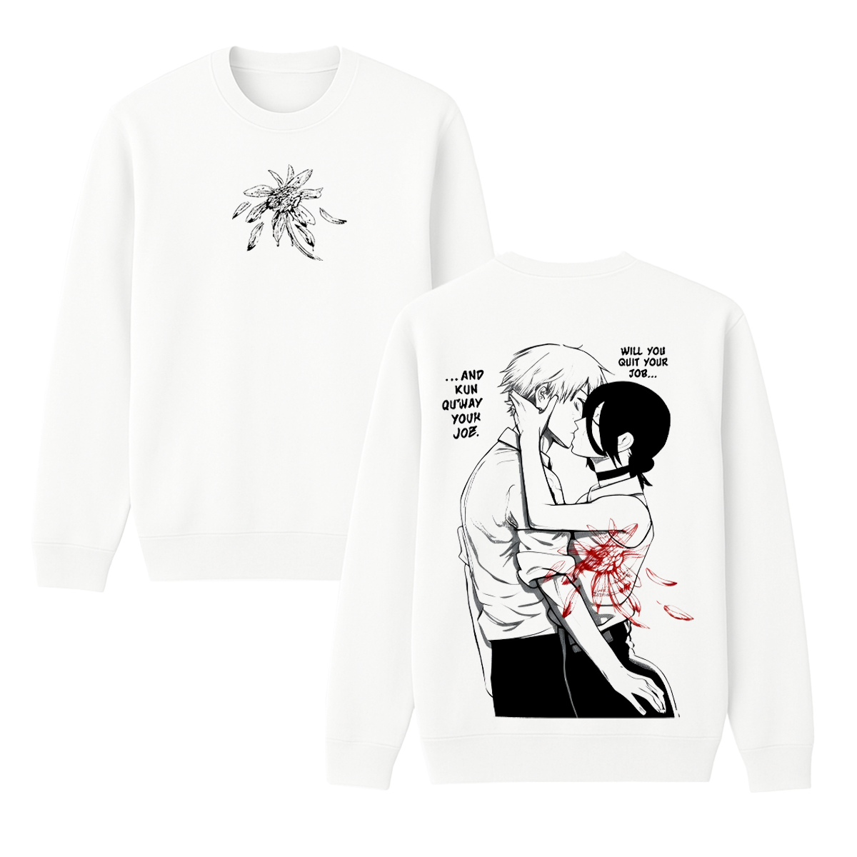 Chainsaw Man Denji & Reze Unisex Sweatshirt