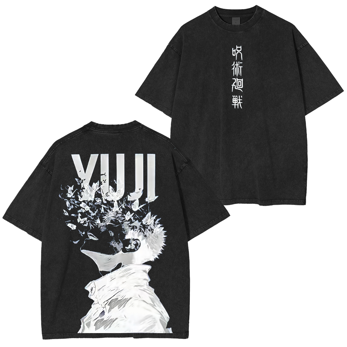 Jujutsu kaisen Yuji Itadori  Unisex Washed T-Shirt