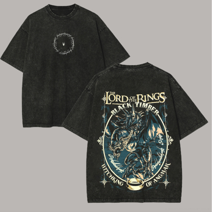The Lord Of The Rings Unisex Washed T-Shirt