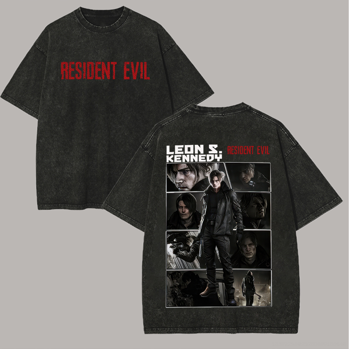 Resident Evil 4 Remake Printed Unisex Washed T-Shirt