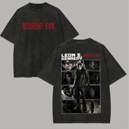 Resident Evil 4 Remake Printed Unisex Washed T-Shirt