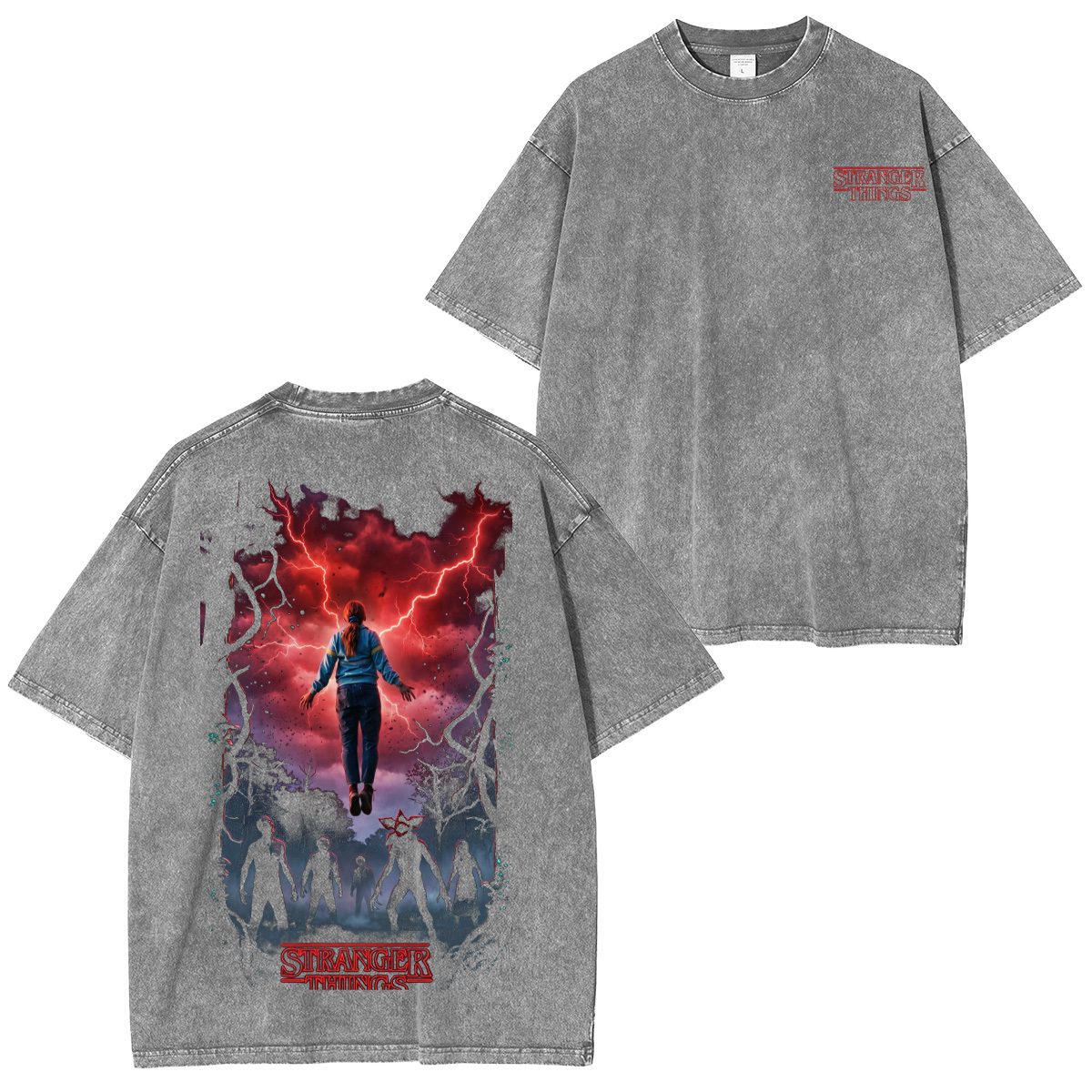 Stranger Things Max Unisex Washed T-Shirt