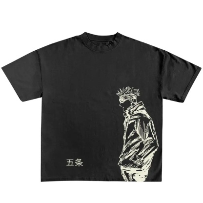 Gojo Satoru Printed Men's Oversized T-shirt