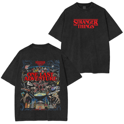 Stranger Things Unisex Washed T-Shirt