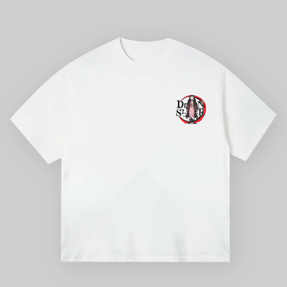 Demon Slayer Kamado Nezuko Printed Men's T-shirt