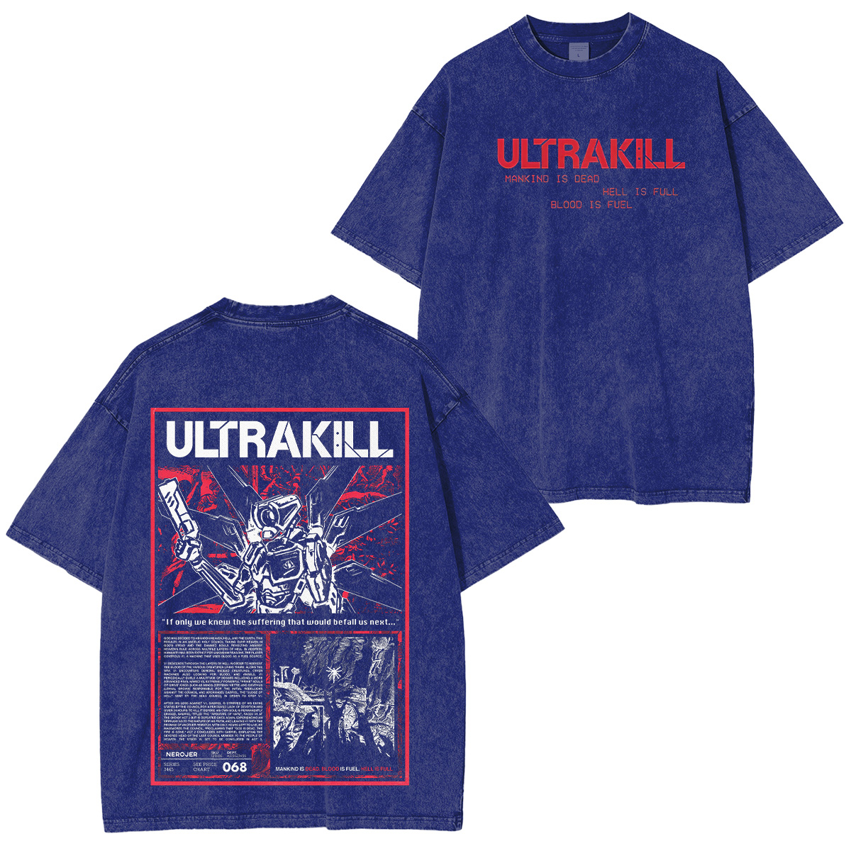 ULTRAKILL Unisex Washed T-Shirt