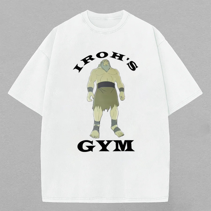 Avatar: The Last Airbender Iron's GYM Unisex Oversized T-shirt