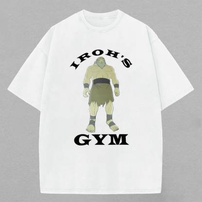 Avatar: The Last Airbender Iron's GYM Unisex Oversized T-shirt