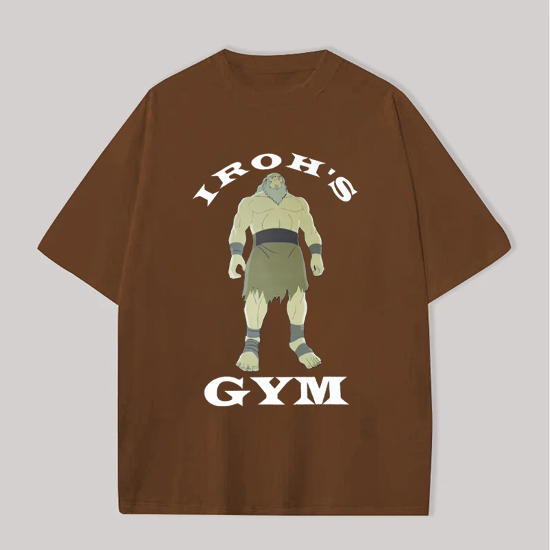 Avatar: The Last Airbender Iron's GYM Unisex Oversized T-shirt