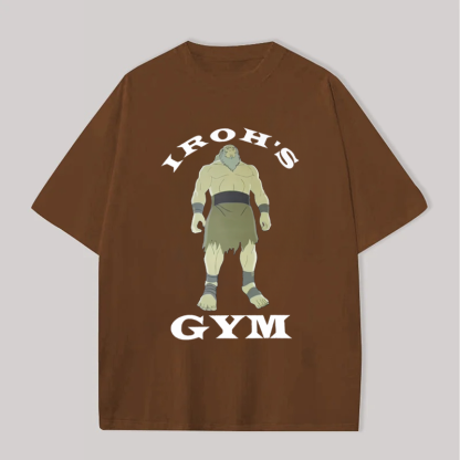 Avatar: The Last Airbender Iron's GYM Unisex Oversized T-shirt