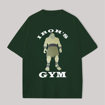 Avatar: The Last Airbender Iron's GYM Unisex Oversized T-shirt