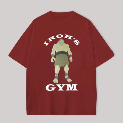 Avatar: The Last Airbender Iron's GYM Unisex Oversized T-shirt