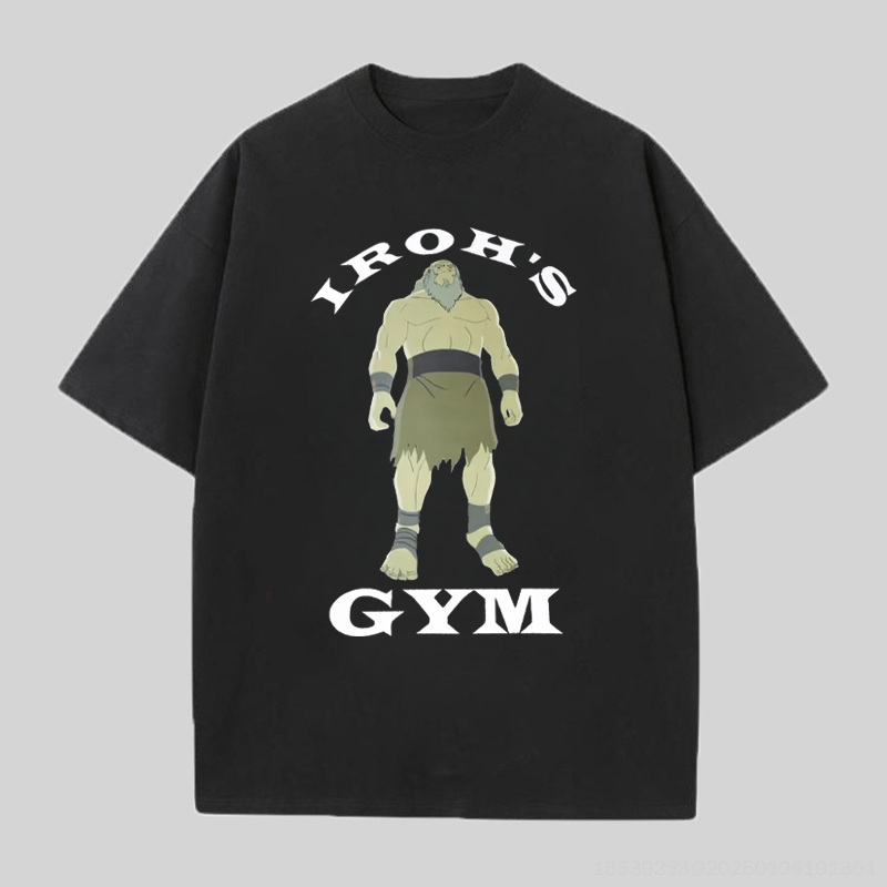 Avatar: The Last Airbender Iron's GYM Unisex Oversized T-shirt