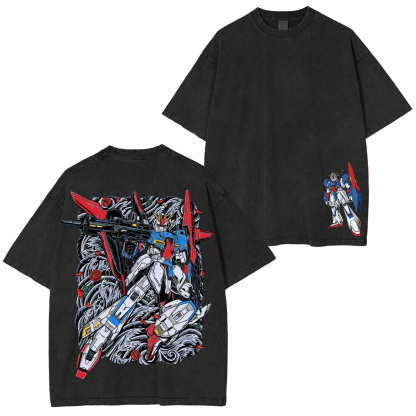 Zeta Gundam Unisex Washed T-Shirt