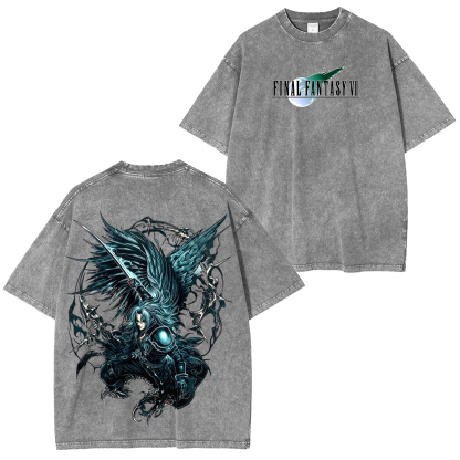 Final Fantasy VII Printed Unisex Oversized T-Shirt