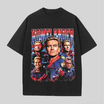 Billy Butcher Printed Unisex Washed T-Shirt