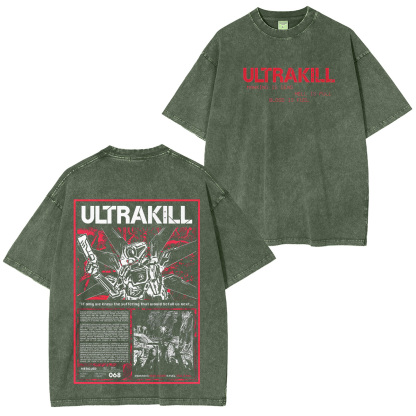 ULTRAKILL Unisex Washed T-Shirt