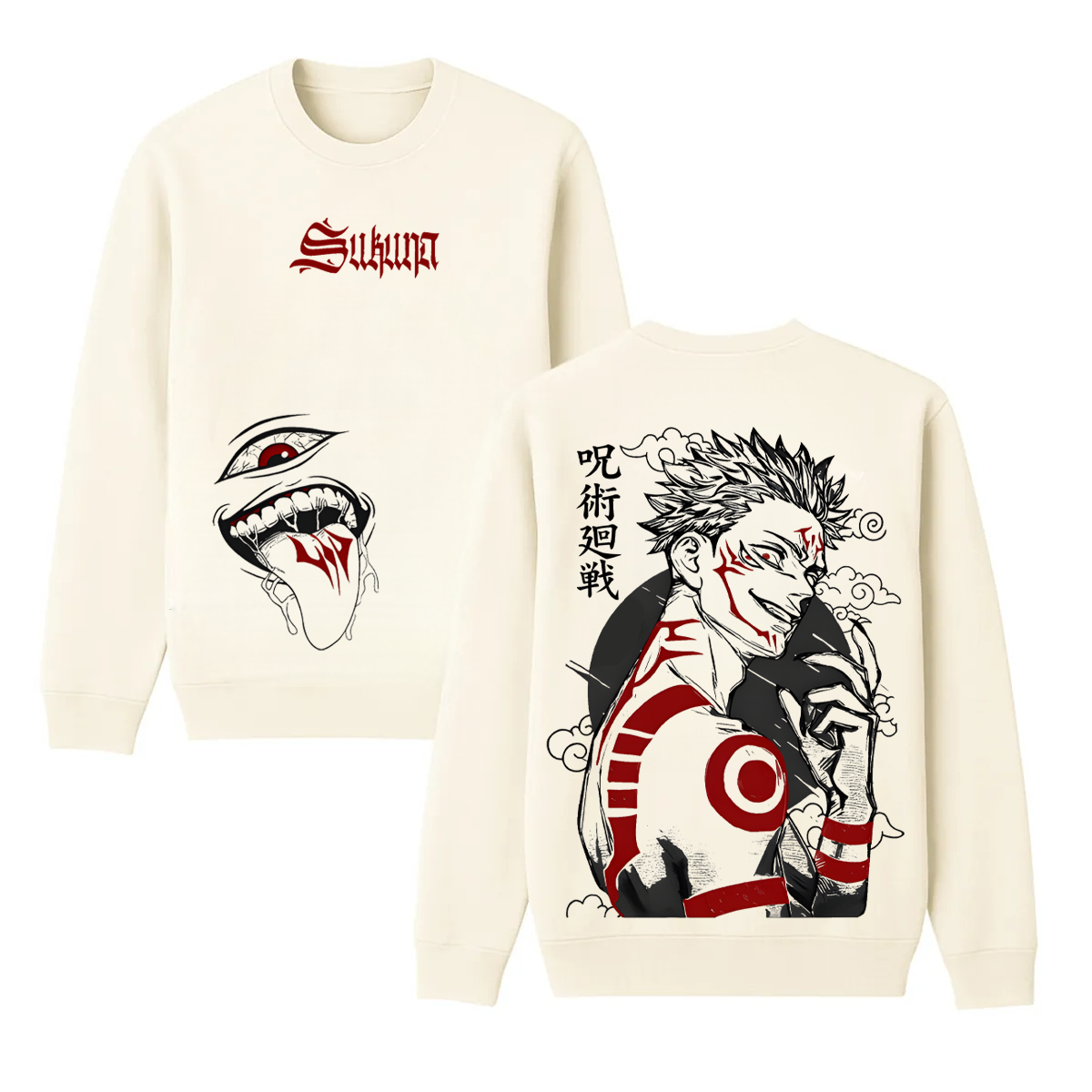 Jujutsu Kaisen Ryomen Sukuna Unisex Sweatshirt