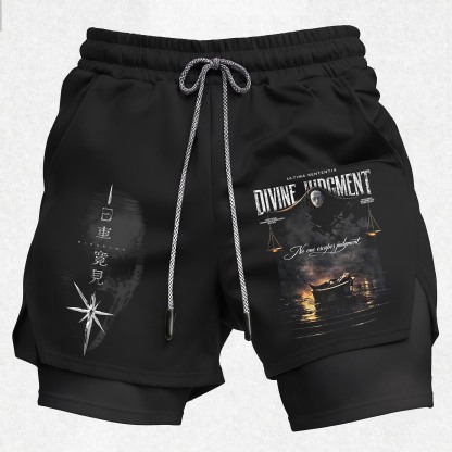 Jujutsu Kaisen Hiromi Higuruma Printed Men's Fitness Shorts