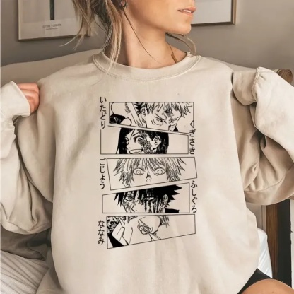 Jujutsu Kaisen Oversized Unisex Sweatshirt