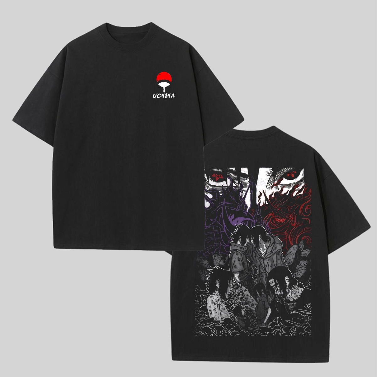 Itachi Uchiha Printed Oversized Unisex T-shirt