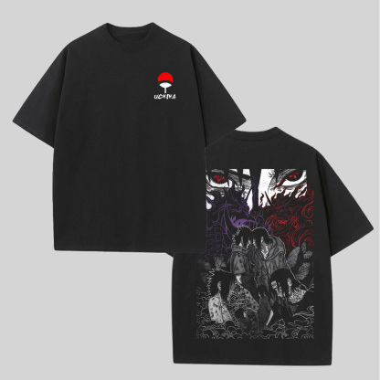 Itachi Uchiha Printed Oversized Unisex T-shirt