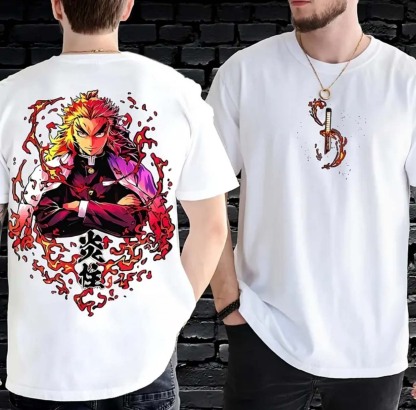 Rengoku Kyoujurou Demon Slayer Printed Unisex T-shirt