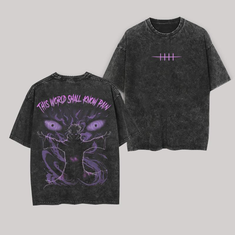 Naruto Oversize Washed T-Shirt