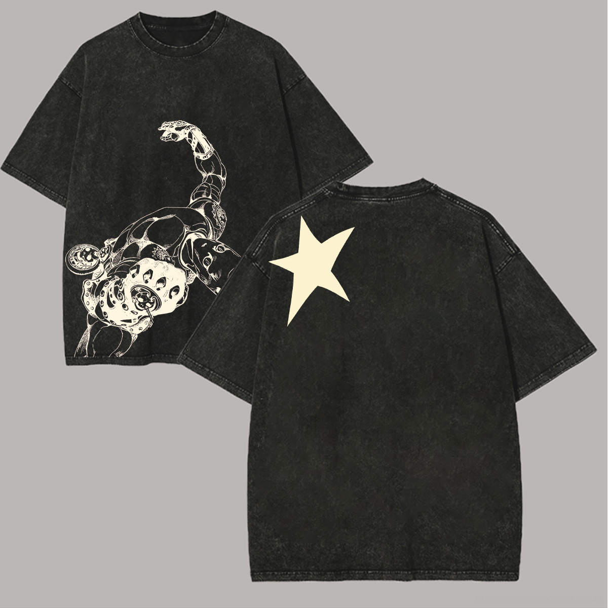 Jojo's Bizarre Adventure Unisex Washed T-Shirt