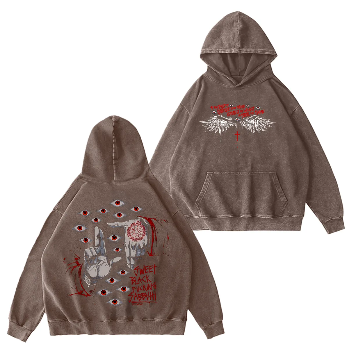 Alucard the Wings Hellsing Unisex Washed T-Shirt