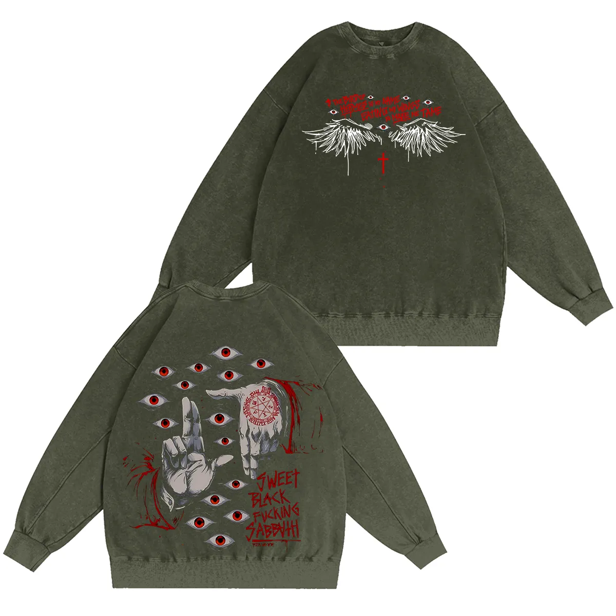 Alucard the Wings Hellsing Unisex Washed T-Shirt