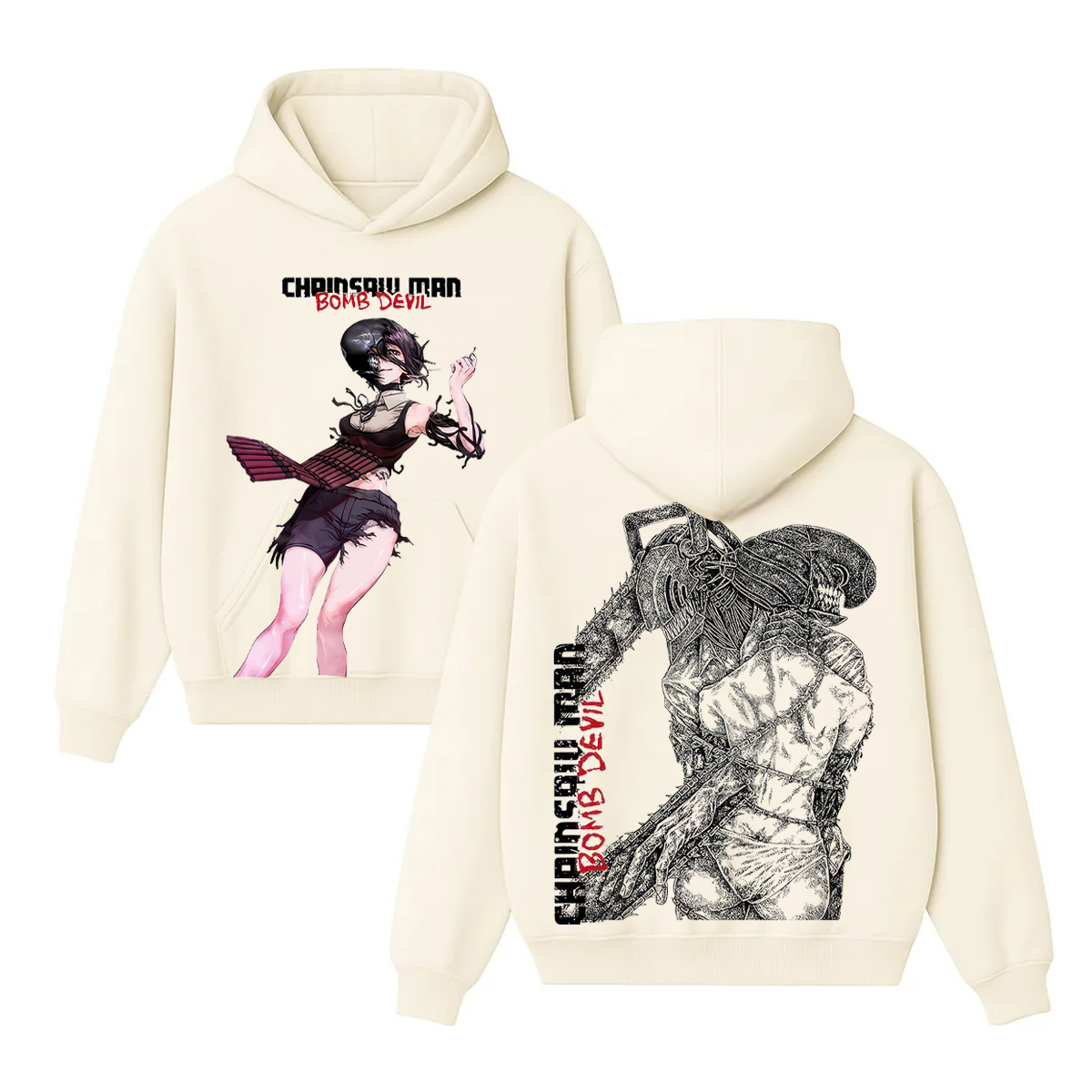 Chainsaw Man Bome Devil Unisex Washed T-Shirt