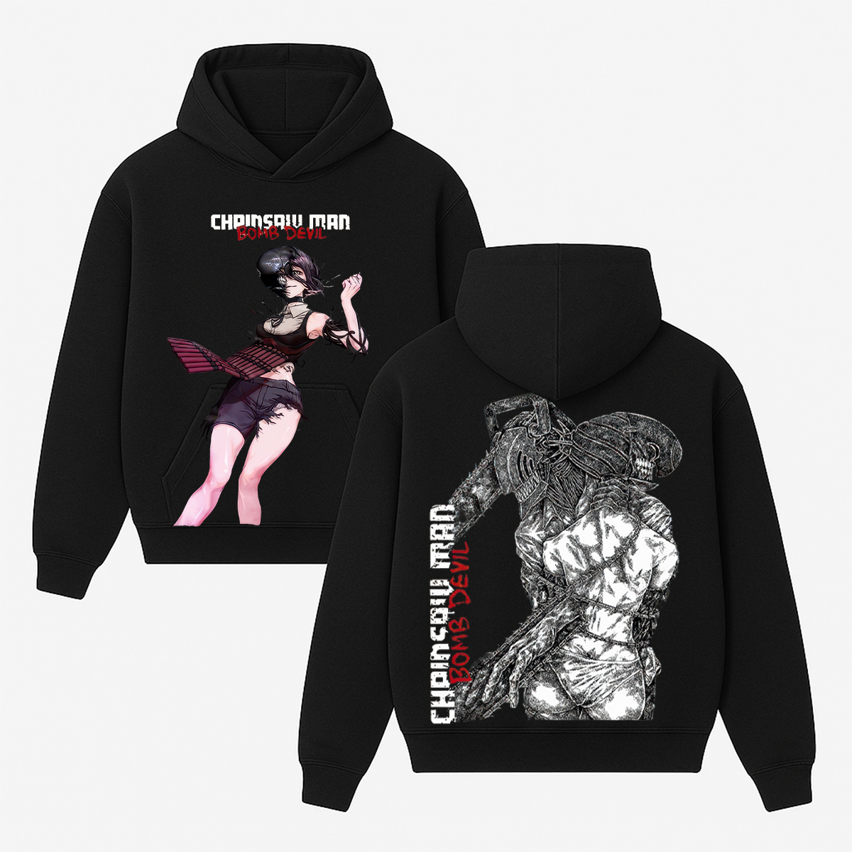 Chainsaw Man Bome Devil Unisex Washed T-Shirt