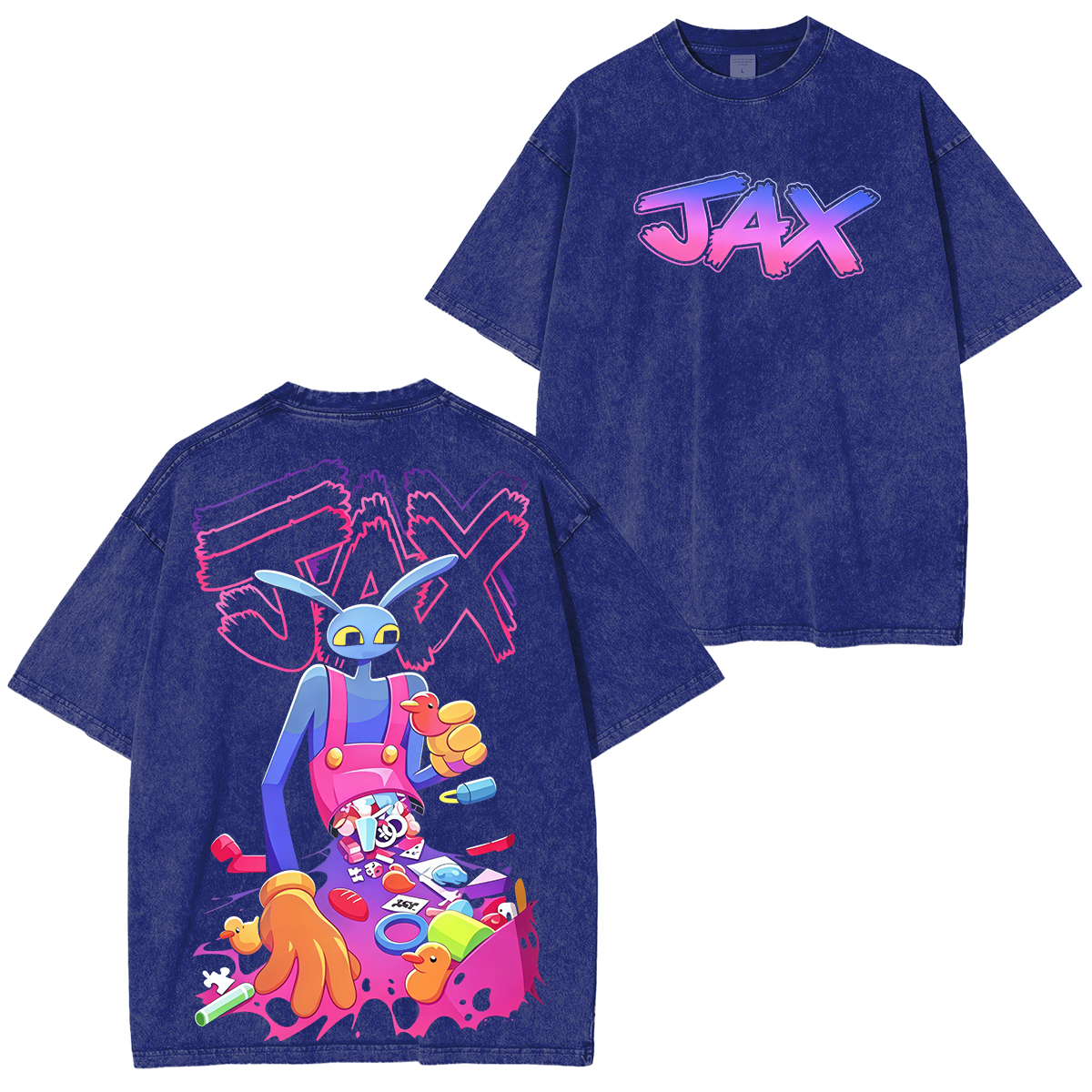 The Amazing Digital Circus Printed Unisex Washed T-Shirt