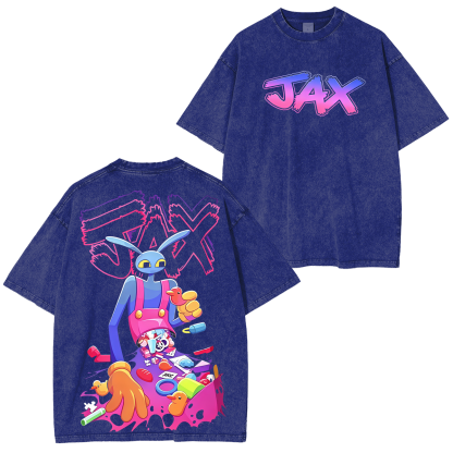 The Amazing Digital Circus Printed Unisex Washed T-Shirt